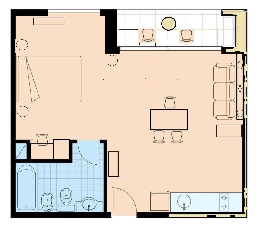 Apart 1013 Con Piscina Gimnasio Laundry Y Seguridad 24 Hs Μπουένος Άιρες Εξωτερικό φωτογραφία